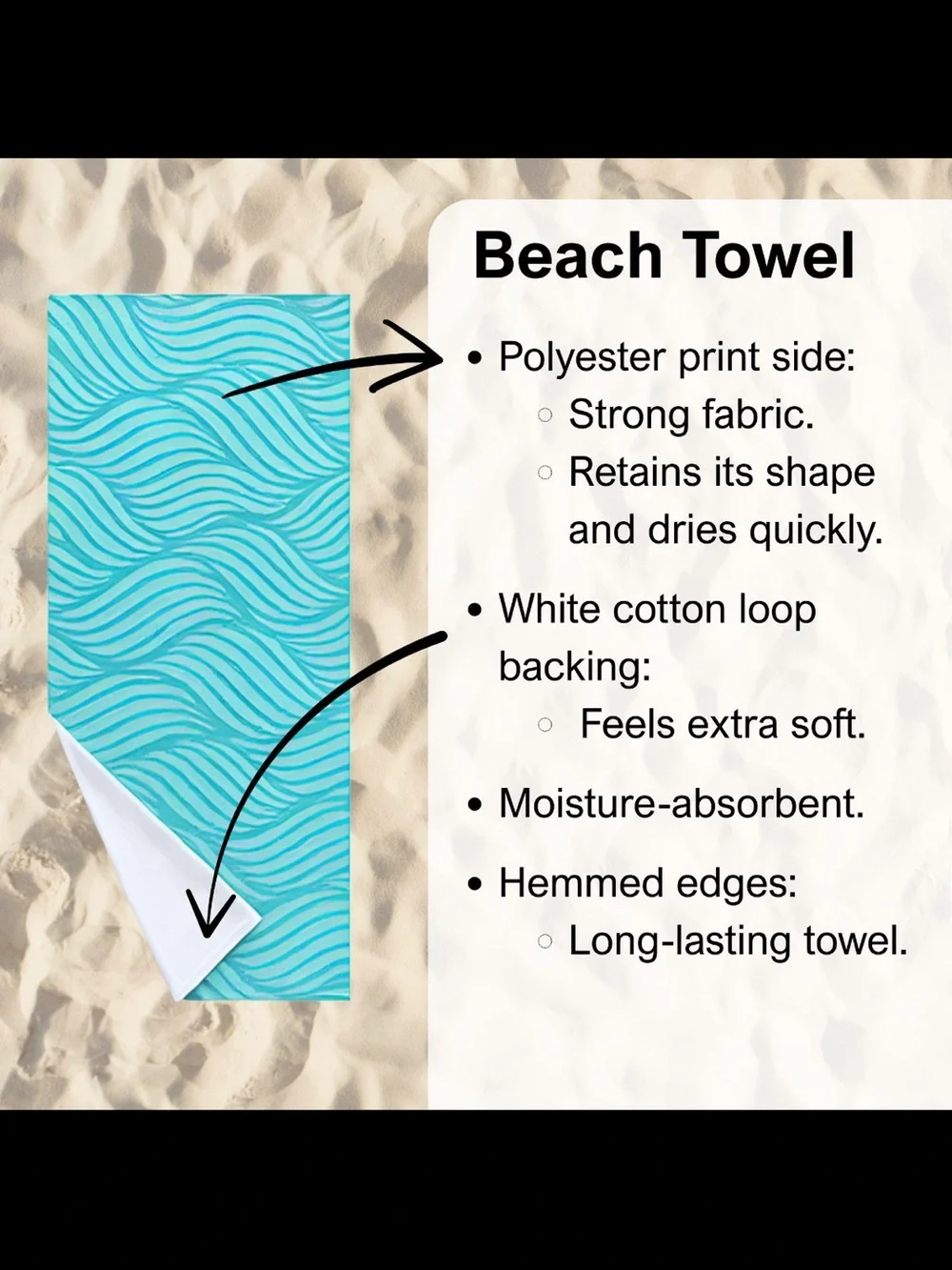 Personalized (Jewel) Pink & White Striped Beach Towel with Bows